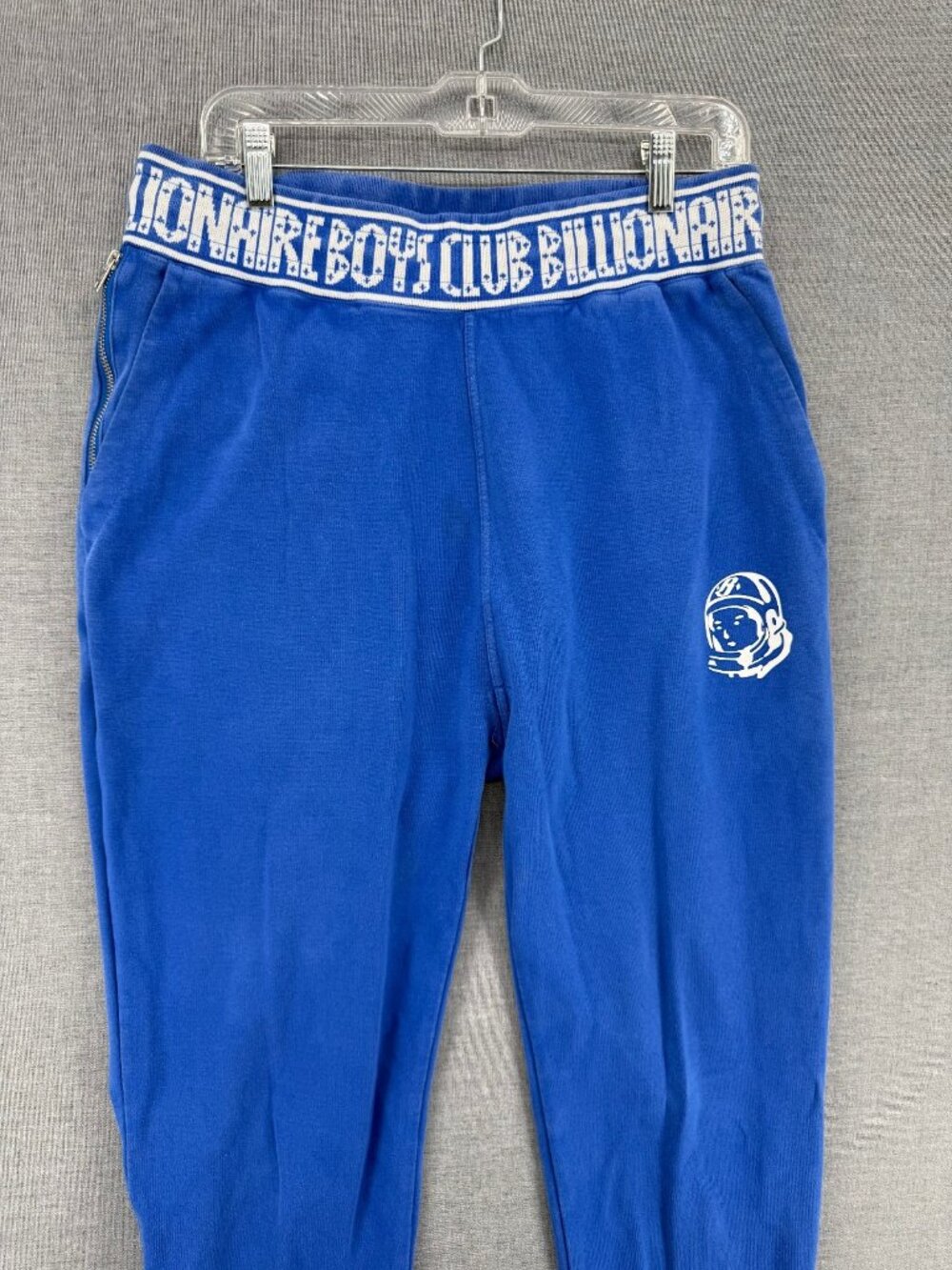 Billionaire Boys Club Sweatpant Joggers XL 30" Blue Logo Drawstring Streetwear
